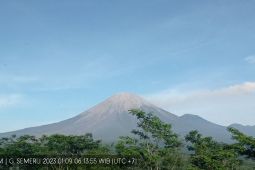 Erupsi dan guguran masih terjadi di Semeru