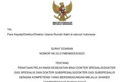 Kemenkes terbitkan edaran "shared competency" untuk dokter spesialis