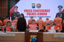 Polres Jember tangkap sindikat pengedar sabu jaringan Madura