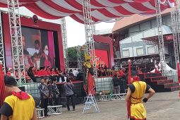 Presiden dan Wapres buka acara HUT ke-50 PDI Perjuangan