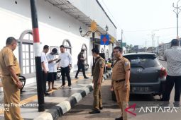 Pemkab Bangka Selatan olah TKP kerusakan fasilitas pedestarian