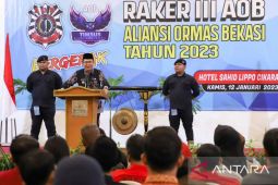 Bupati minta Aliansi Ormas Bekasi berkontribusi bangun daerah