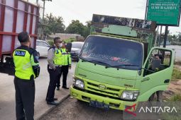 Polres Batanghari lakukan penertiban jam operasional angkutan batu bara