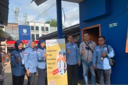 Kejari Pangkalpinang sosialisasikan aplikasi Halo JPN di Pasar Pagi