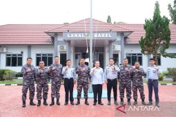 Jalin Sinergi Pengawasan Orang Asing, Kakanwil Kemenkumham Babel Sambangi Danlanal