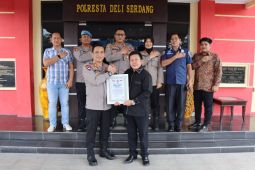 Polresta Deliserdang terima penghargaan Presisi Award dari Lemkapi
