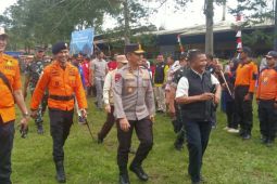 Polda Jambi menyiagakan personel di sekitar Gunung Kerinci