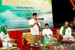 Menparekraf fokus tingkatkan usaha pelaku UMKM dan ciptakan lapangan kerja
