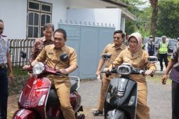 Pabrik perakitan motor listrik ''Prestige'' resmi mulai beroperasi di Lumajang