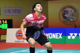Jonatan Christie awali BWF World Tour Super 750 India Open 2023 dengan kemenangan meyakinkan