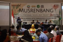 Kelurahan Bansir Darat Pontianak sampaikan 141 usulan dalam Musrenbang