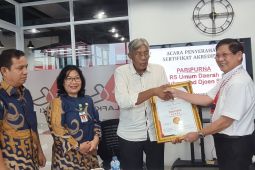 RSUD Ade M.Djoen Sintang terima predikat paripurna dari LAFKI Jakarta