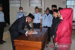 Kakanwil Kemenkumham lantik empat Notaris
