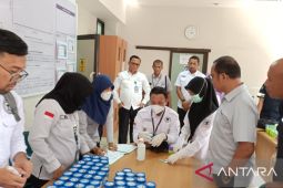 Geranat PT Timah - BNNP Babel gelar tes urine karyawan