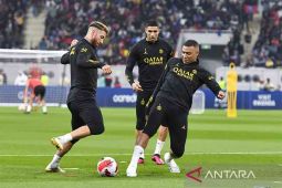 Liga Champions: Fit dari cedera, Mbappe masuk daftar skuad PSG lawan Bayern