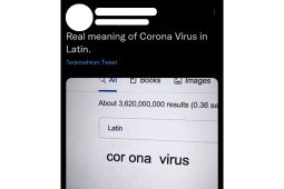 Hoaks! Arti coronavirus adalah serangan jantung