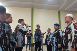 Bastian Panggabean lantik pengurus DPD IPK Padang Lawas