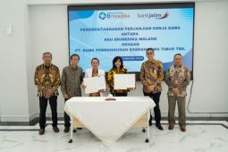 Tingkatkan layanan kesehatan, Bank Jatim gandeng RSU Brimedika