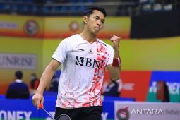 Jonatan Christie lolos ke babak 16 besar Indonesia Masters 2023
