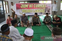Kapolres Langkat: program  Jumat Curhat atensi dari pimpinan Polri