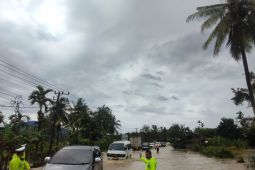 Polres Pidie kerahkan personel Satlantas di lokasi banjir