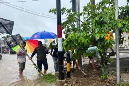 Dapat informasi badan jalan terendam banjir, Pj Bupati Abdya gerak cepat