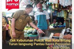 Wali Kota Bitung pantau pasar tradisional kendalikan inflasi