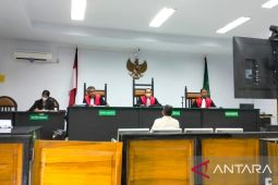 Mantan Kadis Perkim Pohuwato menjalani sidang kasus septic tank
