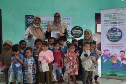 Cegah stunting, LKC Dompet Dhuafa beri paket makan tambahan balita di 12 provinsi