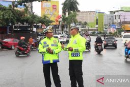 Tim Pengurai Polda Kalsel antisipasi kemacetan saat Haul Guru Sekumpul