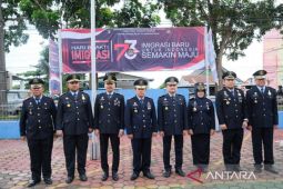Kakanwil Kemenkumham Babel jadi Pembina Upacara HUT Imigrasi di Pangkal Pinang