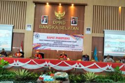 DPRD gelar rapat paripurna istimewa HUT ke-20 Bangka Selatan