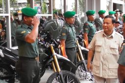 Ucapkan terima kasih ke Babinsa di Medan, Prabowo: Kita sekarang kerja keras