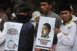 Unjuk rasa kecam Rasmus Paludan di Malang