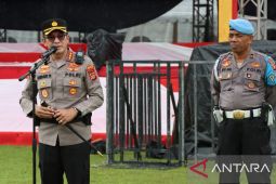 Ruas jalan menuju pecinan di Denpasar ditutup untuk Festival Imlek