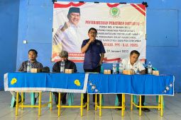 Legislator Kalimantan Timur ajak warga Petung menjauhi narkoba