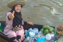 Ibay, Sang pencetus budaya pantun Banjar di Pasar Terapung