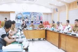 Bupati Tanjab Barat kembali ikuti Rakor Inflasi Daerah tahun 2023 secara virtual