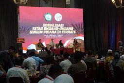 Pemprov Maluku Utara sosialisasi UU hukum pidana karya anak bangsa