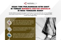 Kisah Toni perjuangkan istri sakit di tengah minimnya dokter spesialis di NTB