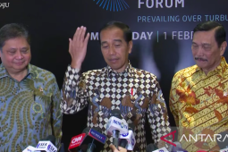 Presiden Jokowi: Tetap waspada meski tekanan ekonomi global mereda