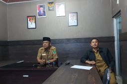 Kadis Kominfo Labura mengikuti zoom meeting rencana pelaksanaan pelatihan DTS Tahun 2023
