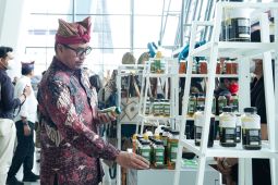Promosikan Produk UMKM Bangka Belitung, PT Timah Tbk Pamerkan Produk Mitra Binaan di Terminal 3 Bandara Bandara Soekarno Hatta Selama satu Bulan