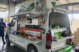 Ini mobil Darling Dompet Dhuafa Lampung yang beri edukasi makanan sehat