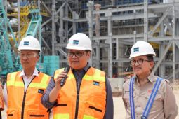 Airlangga optimistis konstruksi Smelter Manyar selesai tepat waktu