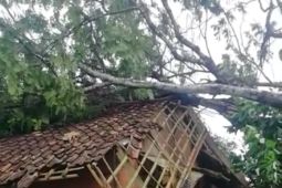 Angin kencang sebabkan kerusakan bangunan di wilayah Sukabumi