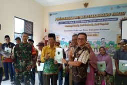 Pemkab Kotabaru terima 1.000 patok tanah dari BPN