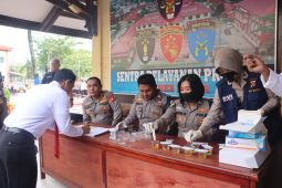 Polres Paser gelar tes urine mendadak usai apel