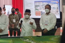Wapres tinjau progres pembangunan Smelter Freeport di Gresik