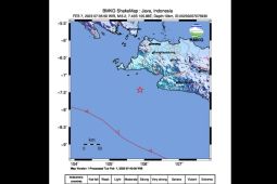 Gempa Banten M 5,2 dirasakan hingga Kota Sukabumi